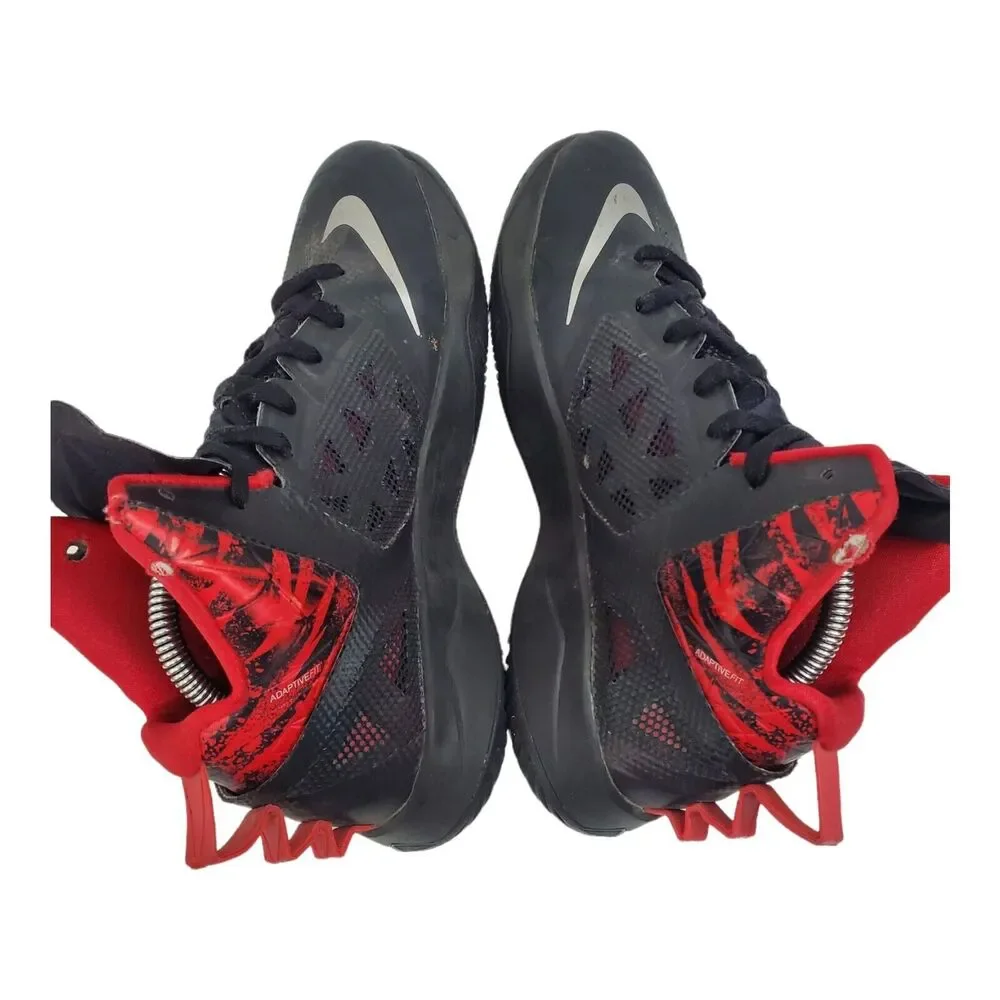NIKE Shoes ZOOM HYPERFUSE 2013 Mens Size 8.5 Black Basketball Sneaker 615896-001